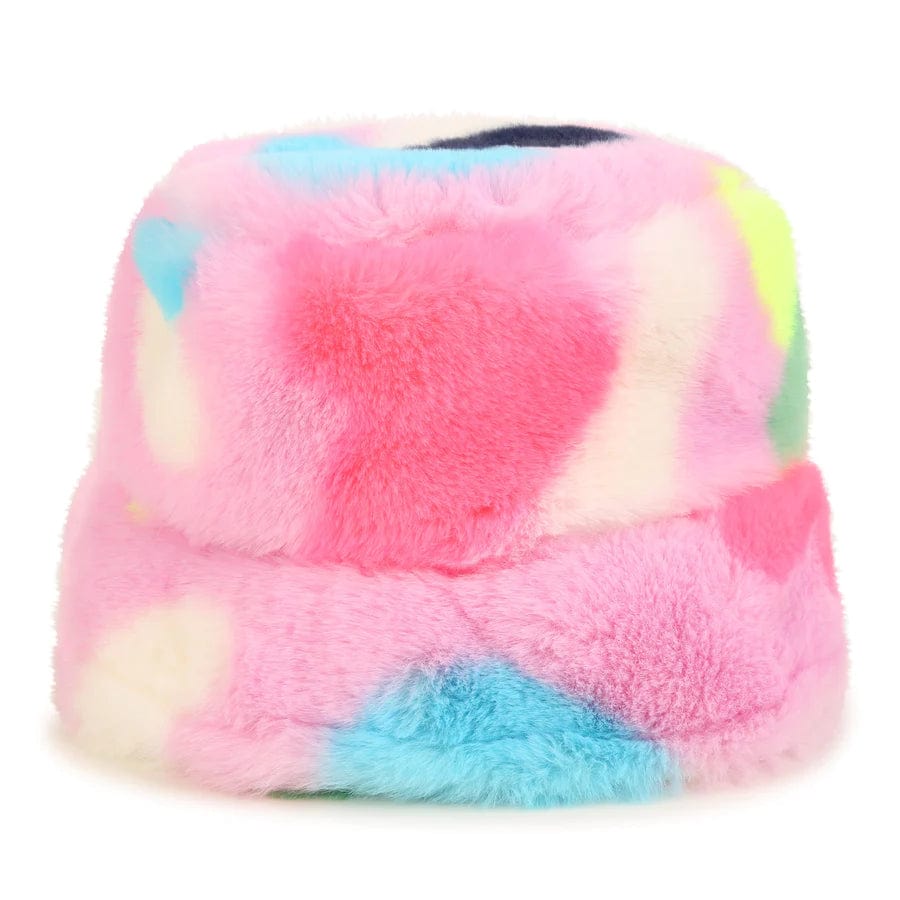 BILLIEBLUSH - Fluffy Bucket Hat - Pinki
