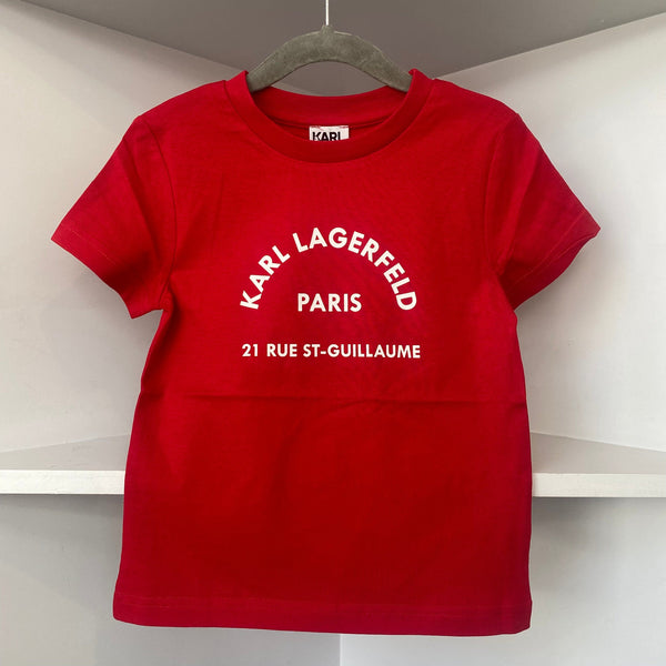 Karl Lagerfeld - Paris T Shirt - Red