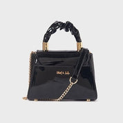 ABEL & LULA - Patent Handle Bag - Black