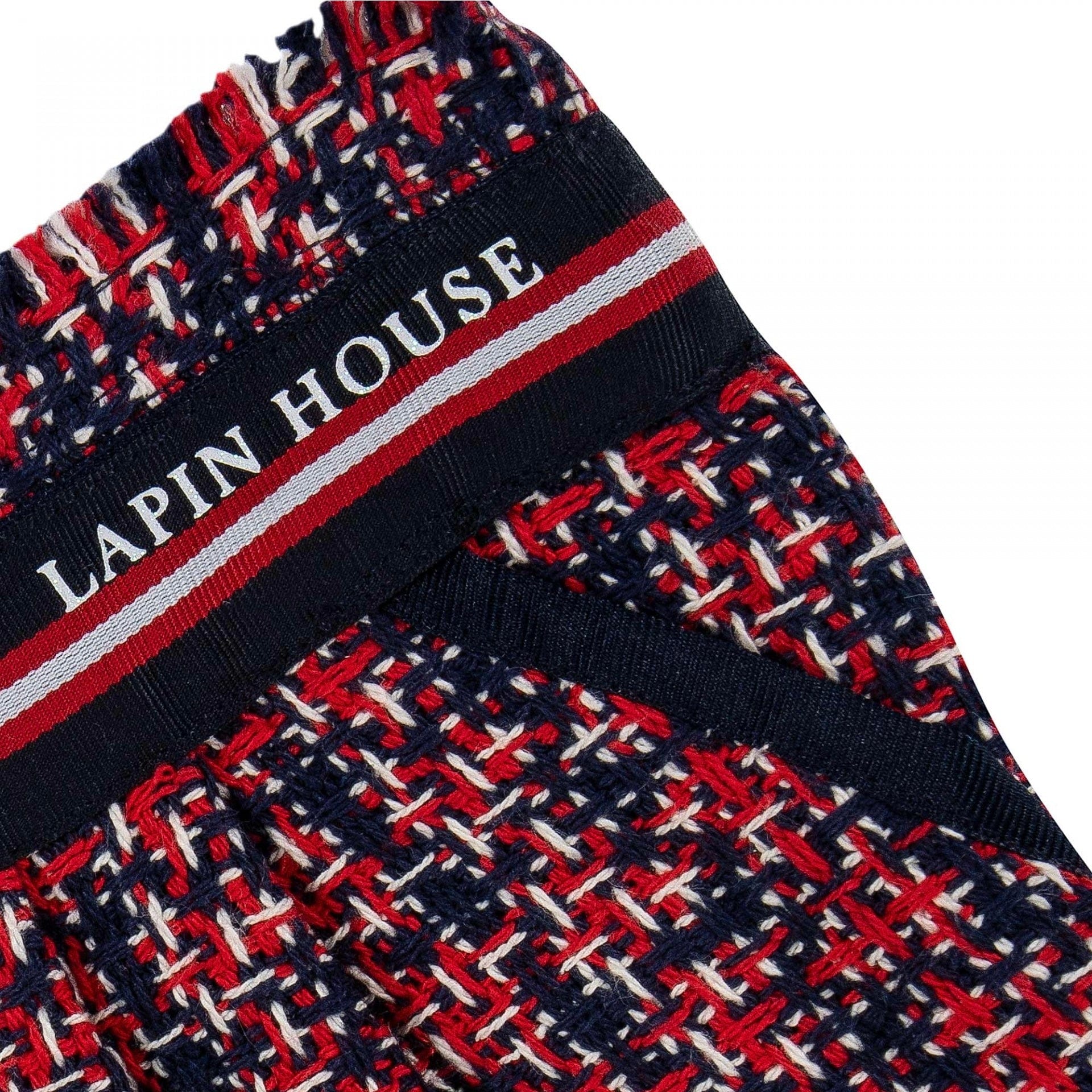 LAPIN HOUSE - Tweed Short Set - Red