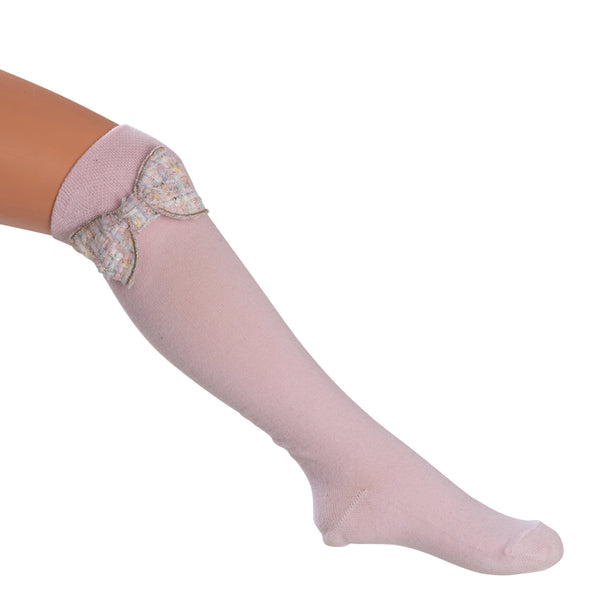 Daga - Be Like A Women Knee Socks - Pink