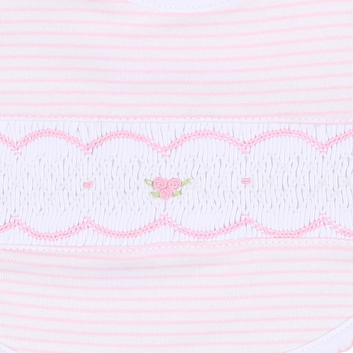 MAGNOLIA BABY - Anna Smocked Receiving Blanket - Pink