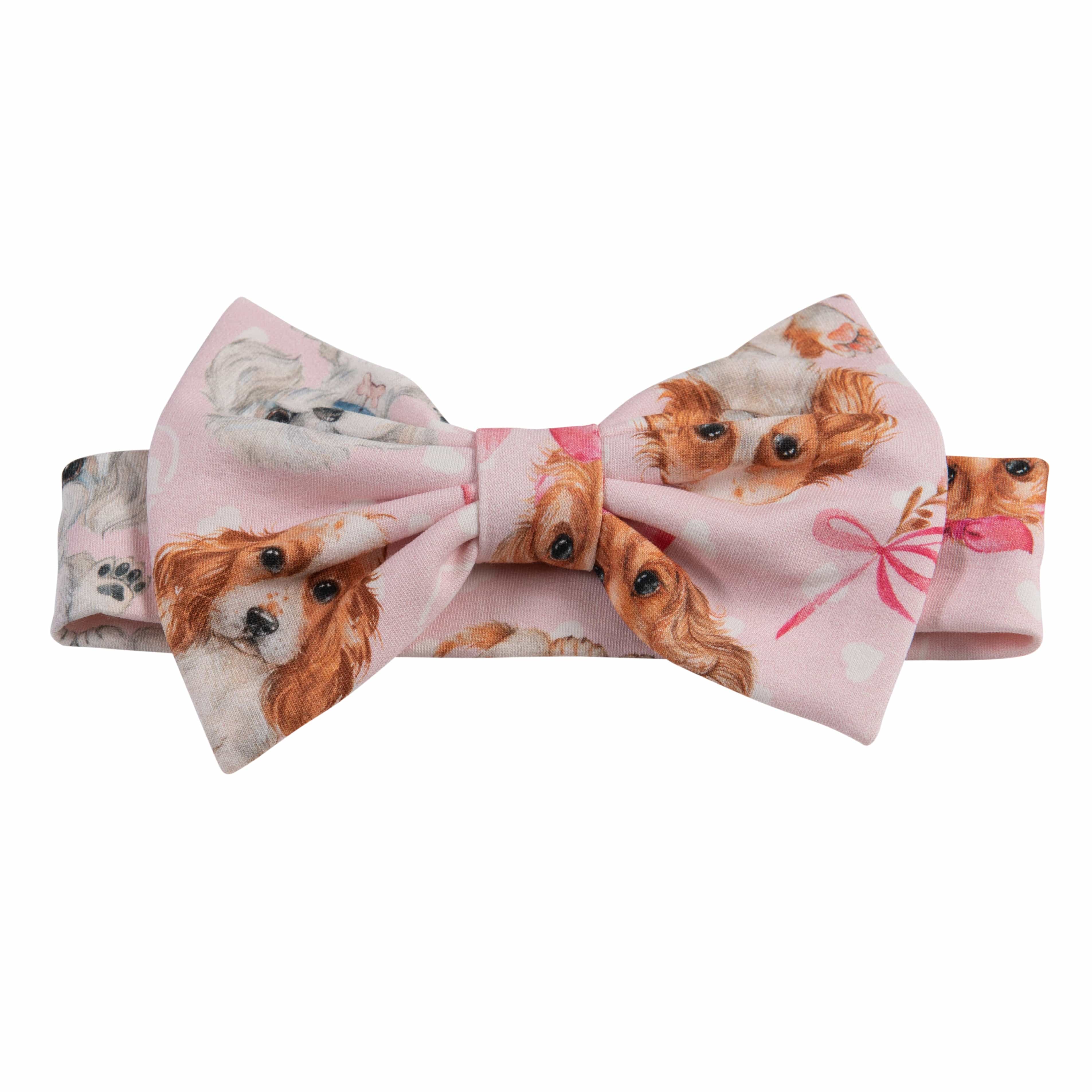 Daga - Lucky Dog Stretch Hairband - Pink