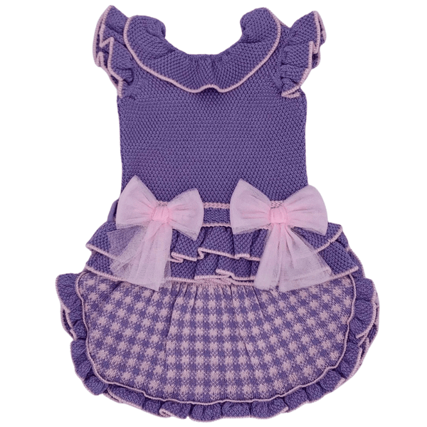 RAHIGO - Four Piece Skirt Set - Lilac