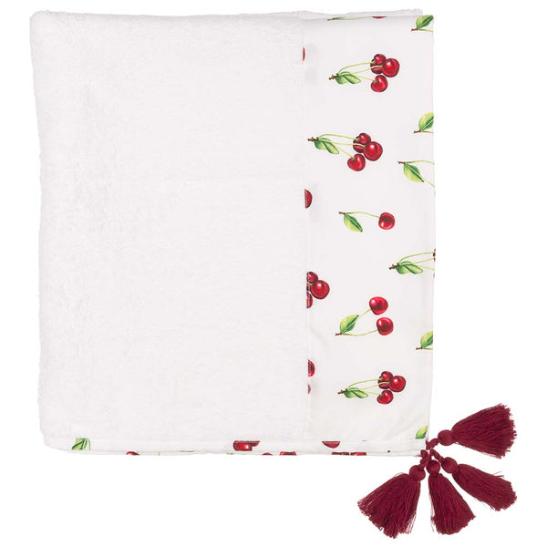 MEIA PATA - Cherries Print Beach Towel