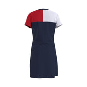 TOMMY HILFIGER - Stripe Rib Dress - Navy