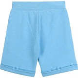 Karl Lagerfeld - Logo Detail Laces Bermuda Shorts - Blue