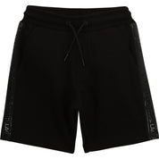 Karl Lagerfeld - Logo Detail Side Braid Bermuda Shorts - Black