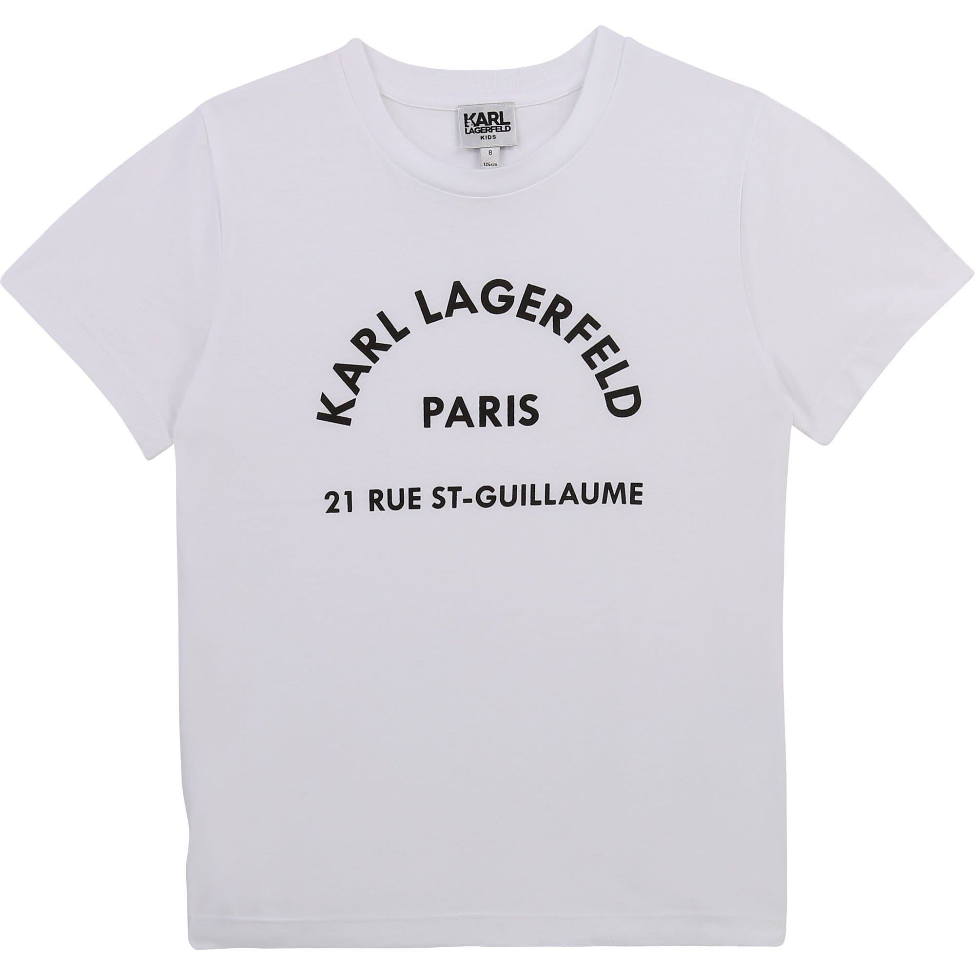 Karl Lagerfeld - Short Sleeve Logo Tee - White