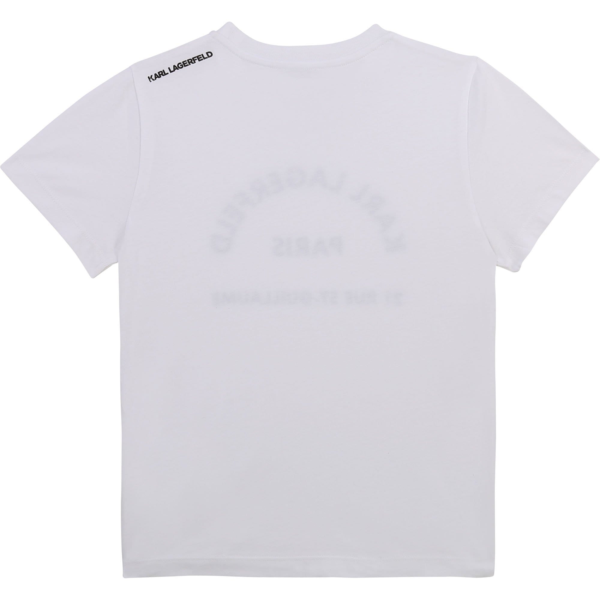Karl Lagerfeld - Short Sleeve Logo Tee - White