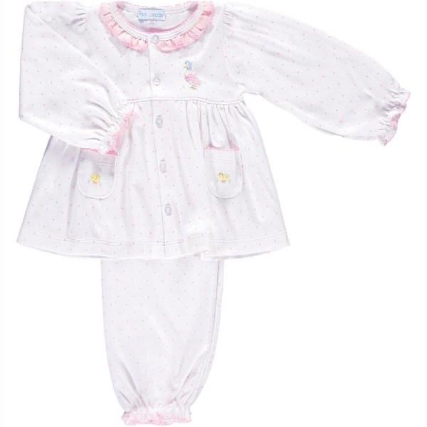 MINI-LA-MODE - Jemima Puddle Duck Pink Spot Pyjamas