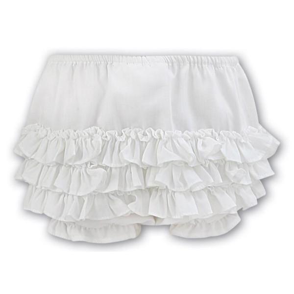 SARAH LOUISE - Frilly Knickers - Ivory