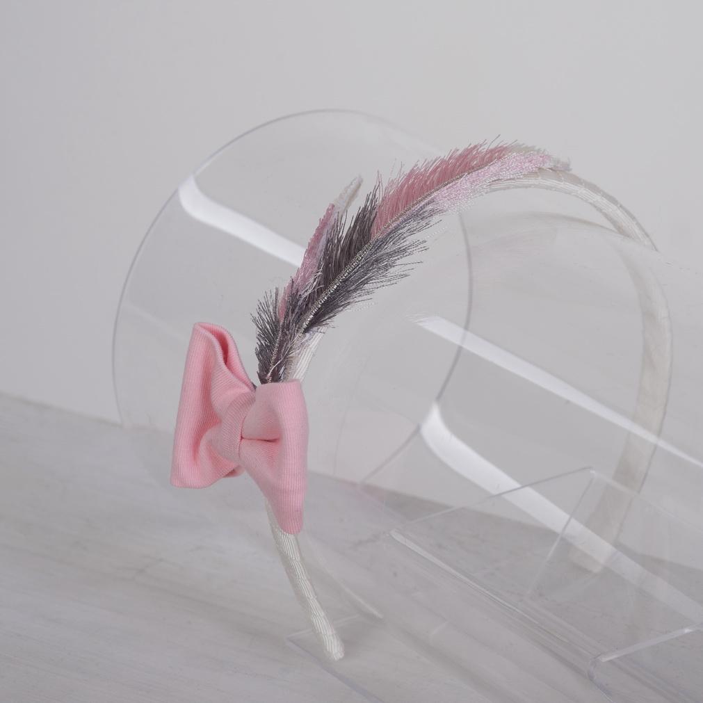 Daga - Feather Hairpiece - Pink