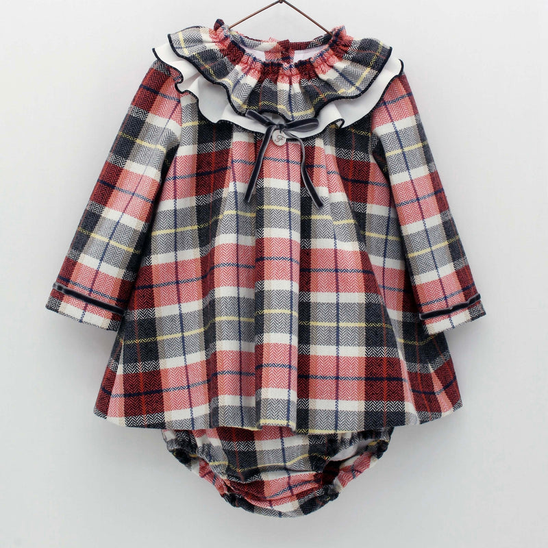 FOQUE Check Dress Knickers Red Bluebells Boutique