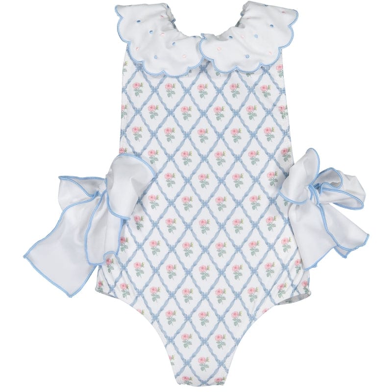 SAL & PIMENTA - Meadow Flowers Swimsuit - White