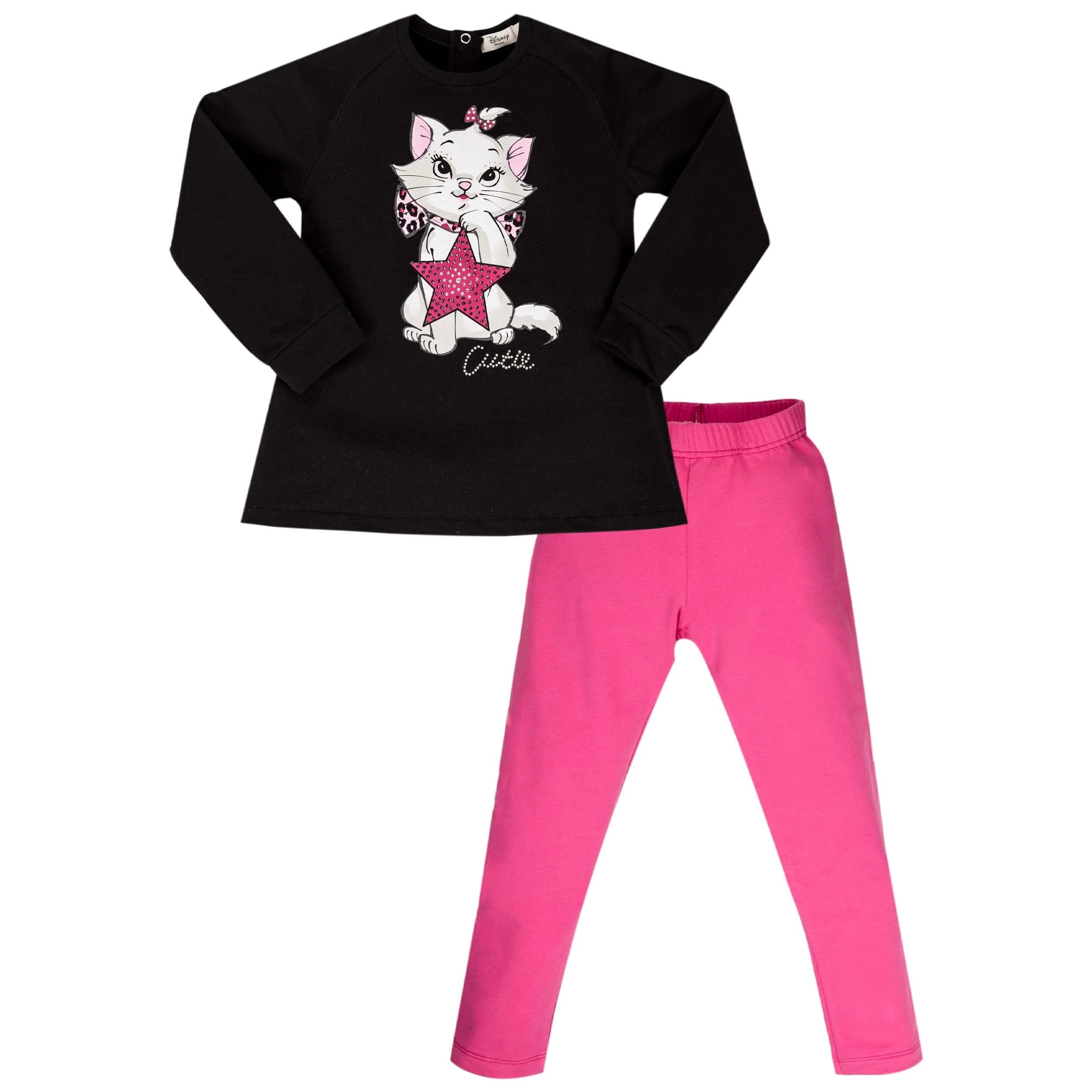 EMC - Disney Marie Cutie Legging Set - Black