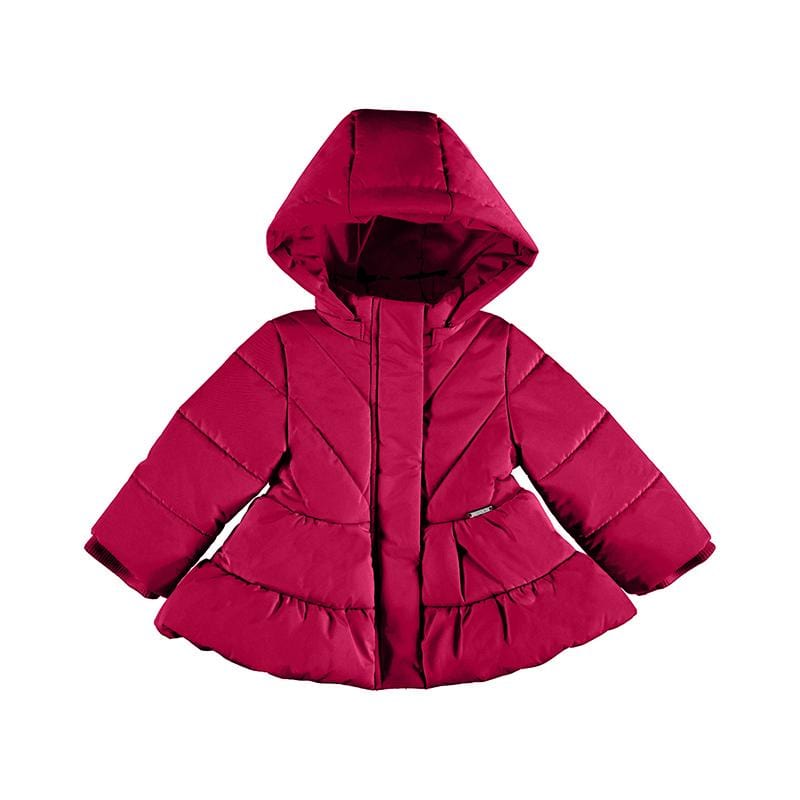 Mayoral - Hooded Coat - Red