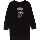 Karl Lagerfeld - Sweatshirt Dress- Black