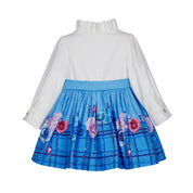 LAPIN HOUSE - Orchid Blouse Dress - Blue