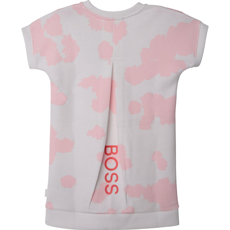 HUGO BOSS - T-Shirt Dress - White/Pink