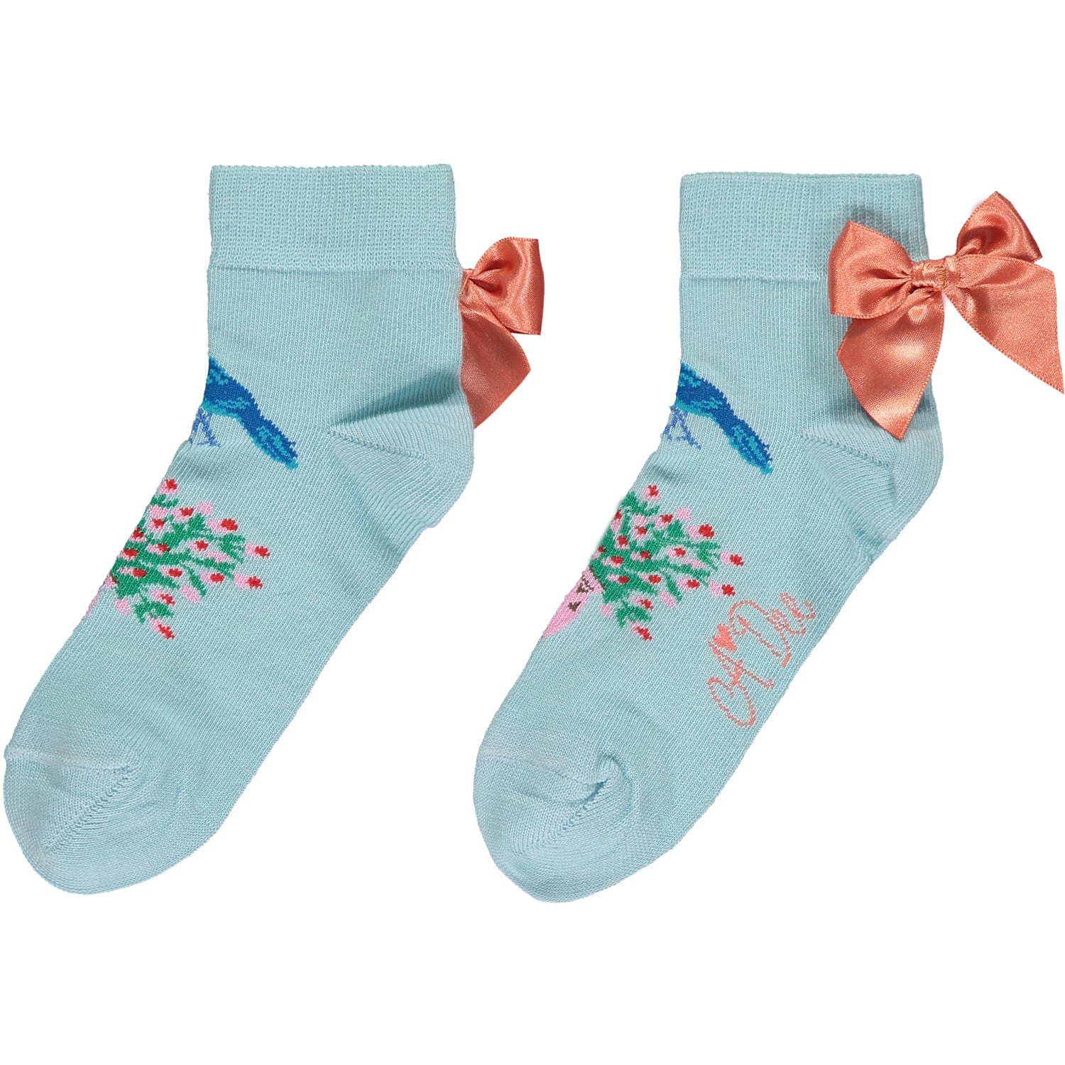 A DEE - Umanza La Isla Bonita  Ankle Socks - Aqua
