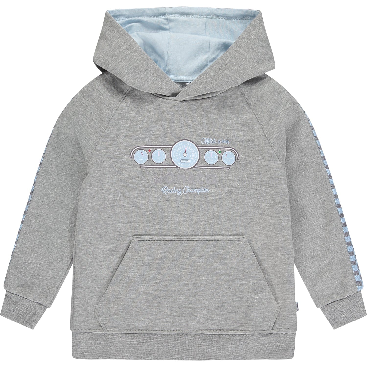 MITCH & SON - Euan Car Dial Graphic Hooded Tape Set - Grey