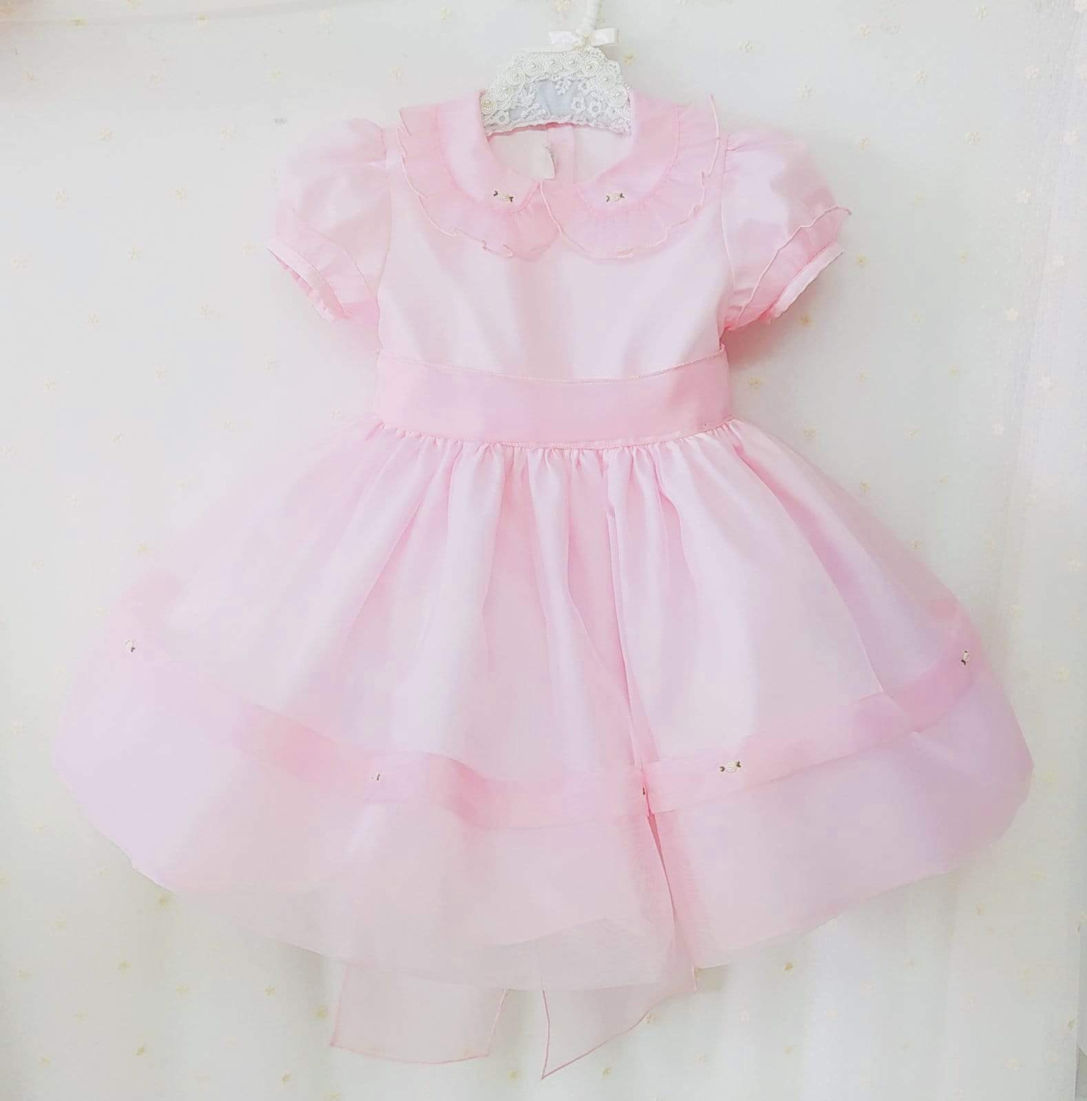 BLUEBELLS - Trixabelle Organza Dress - Pink