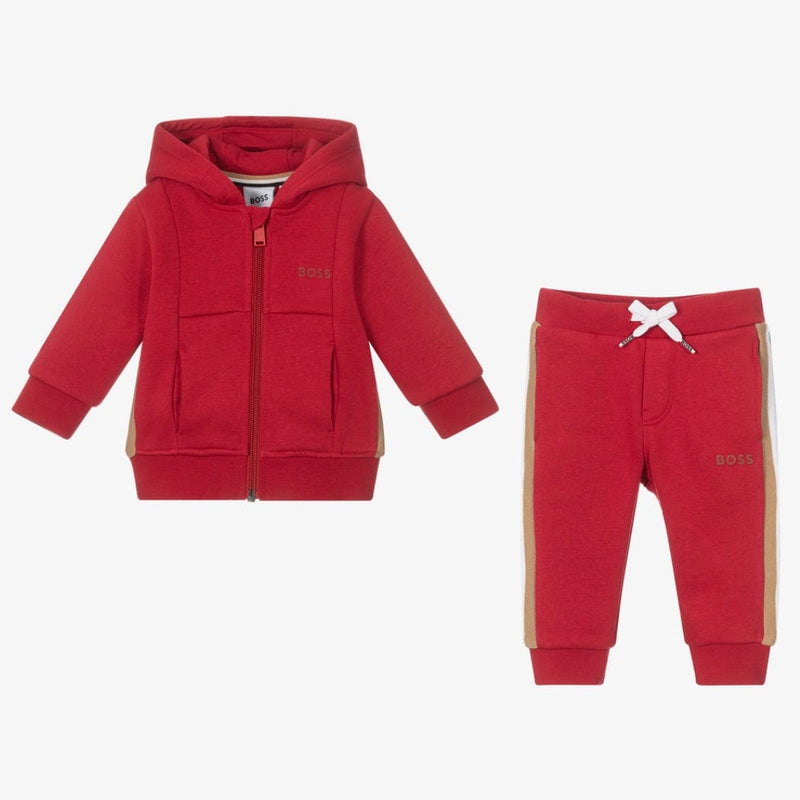 Girls hugo boss deals tracksuit