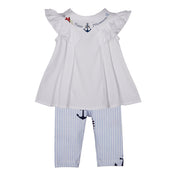 LAPIN HOUSE ANCHOR TOP & CAPRI LEGGING SET