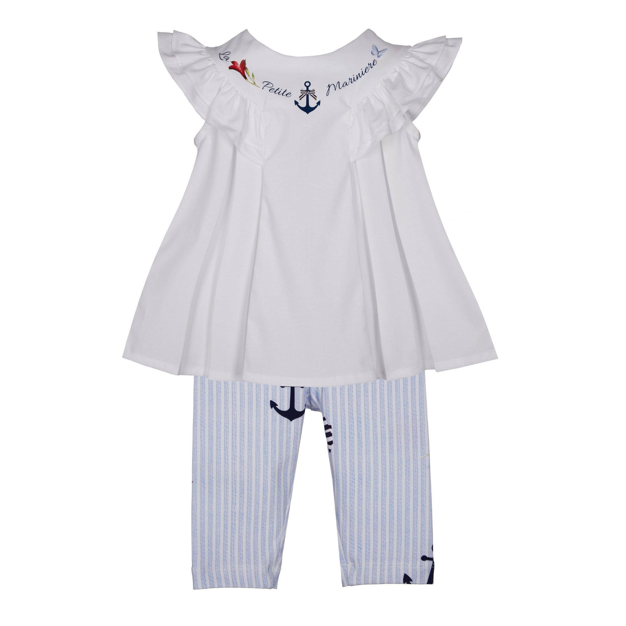 LAPIN HOUSE ANCHOR TOP & CAPRI LEGGING SET