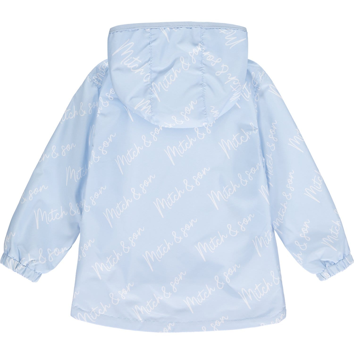 MITCH & SON - Alex Signature Print Jacket - Pale Blue