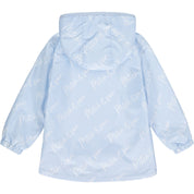 MITCH & SON - Alex Signature Print Jacket - Pale Blue