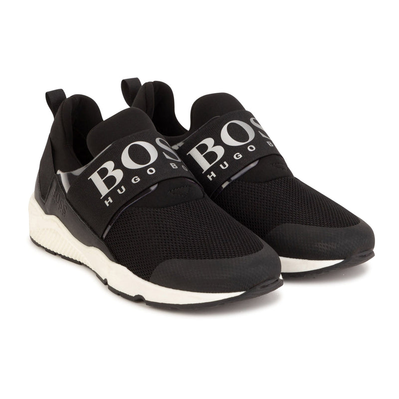 Hugo boss on sale strap trainers