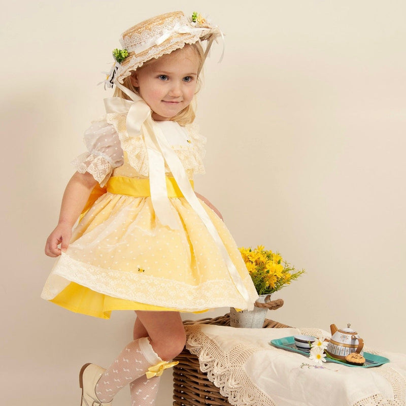 BLUEBELLS - Joanna Easter Dress - Yellow