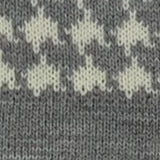 RAHIGO - Dog Tooth Hat & Scarf Set - Grey