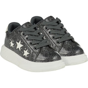 A DEE - Queeny Chunky Star Trainers - Dark Grey