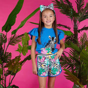 A DEE - Wendy Tropical Dream Short Set - Blue