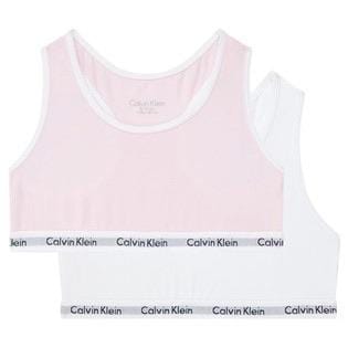 CALVIN KLEIN - 2Pk Bralette - Pink/White
