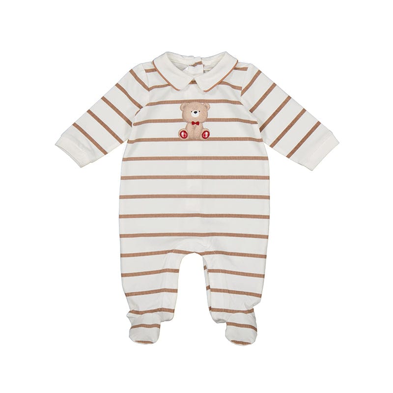 MAYORAL - Baby Bear Babygrow  - Brown