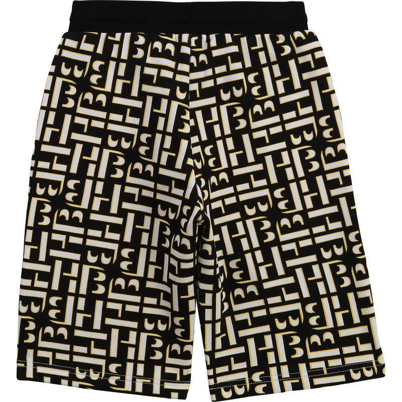 Black and gold online hugo boss shorts