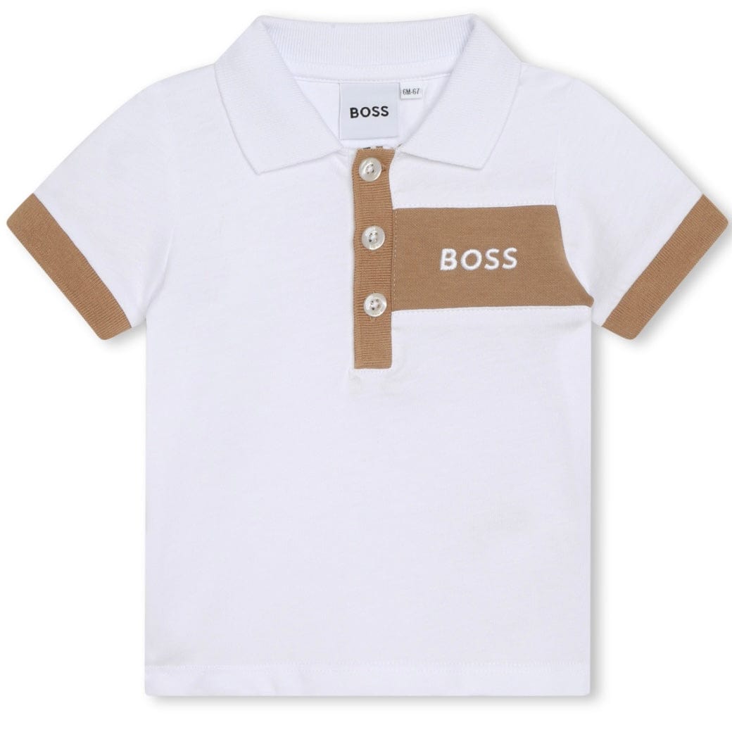 HUGO BOSS - Polo Short Set - Tan