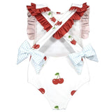 SAL & PIMENTA - Cherries Print Swimsuit