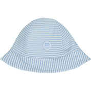 MITCH & SON - Darius Seersucker Sunhat - Pale Blue