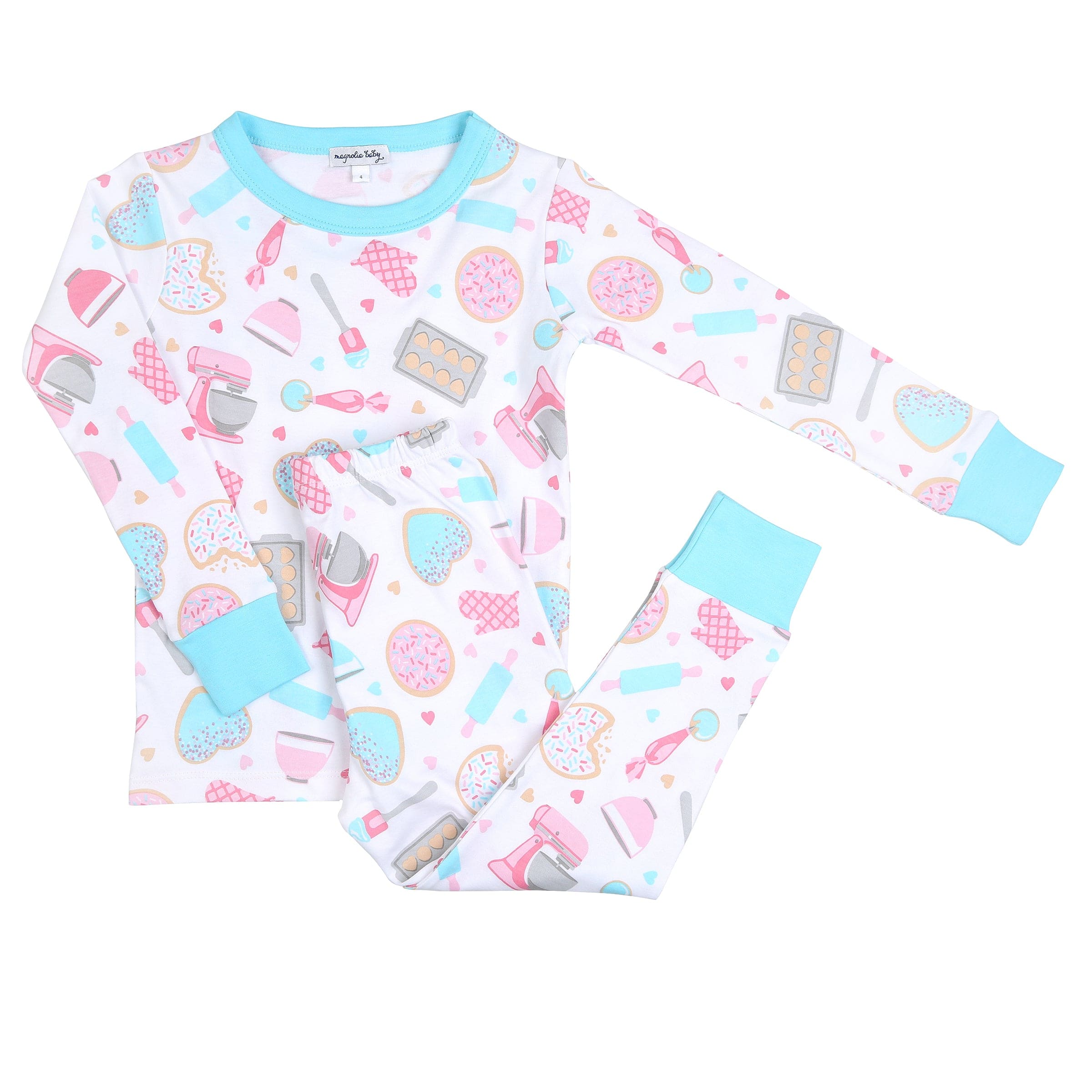 MAGNOLIA BABY - Baking Buddies Unisex Pyjamas - White