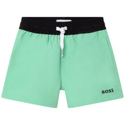 HUGO BOSS - Swim Shorts - Green