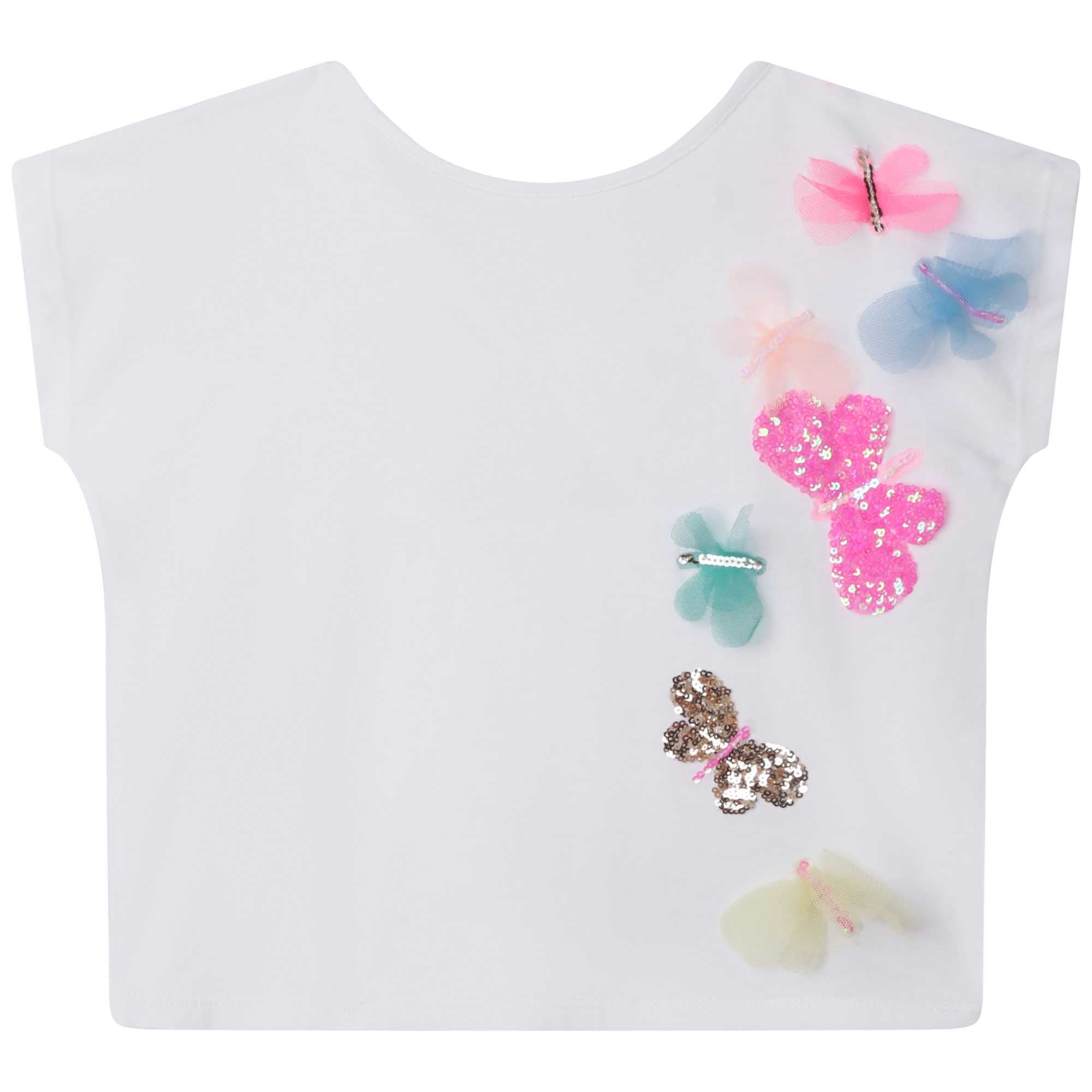 BILLIEBLUSH - Butterfly Skirt Set - Peach