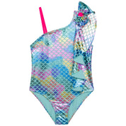 BILLIEBLUSH - Mermaid Swimsuit - Turquoise