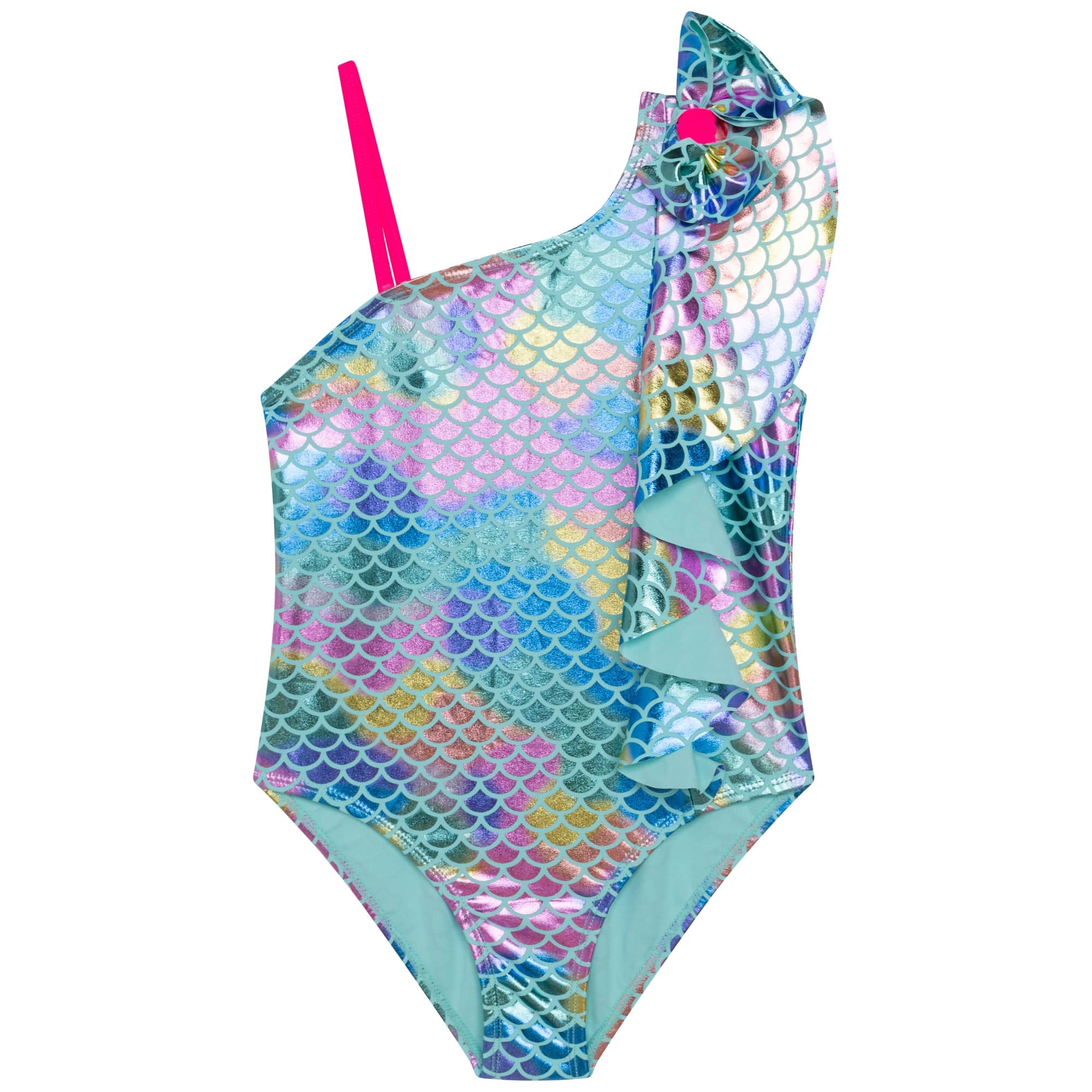 BILLIEBLUSH - Mermaid Swimsuit - Turquoise