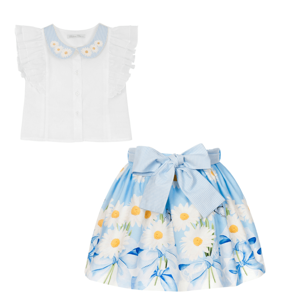 BALLOON CHIC - Daisy Skirt Set - Blue