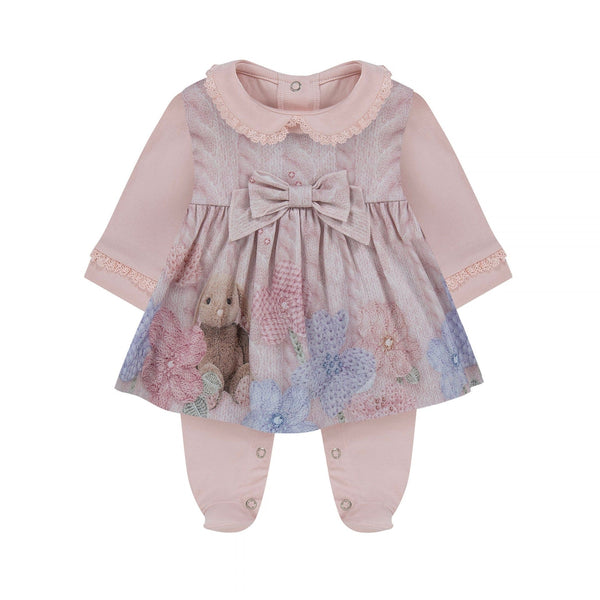 LAPIN HOUSE - Rabbit Dress Babygrow - Pink
